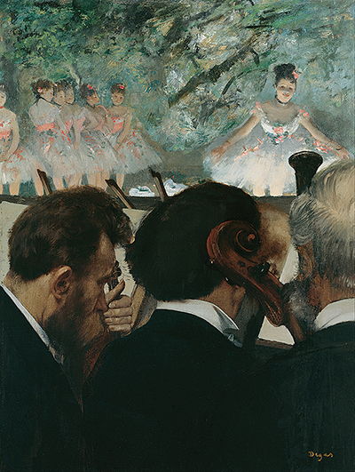 Orchestra Musicians Edgar Degas